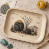 Desert Botanist Barrel Cactus Metal Tray - Image 2 of 0