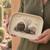 Desert Botanist Barrel Cactus Metal Tray - Image 3 of 0