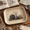 Desert Botanist Barrel Cactus Metal Tray - Image 4 of 0