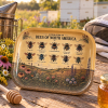 Honeyed Meadow Bee Field Guide Metal Tray - Image 5 of 0