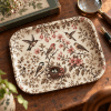Birds in Bloom Metal Tray - Image 3 of 0