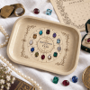Twelve Jewels Birthstone Wheel Metal Tray - Image 2 of 0