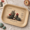 Desert Bloom Cactus Study Metal Tray - Image 4 of 0