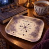 Midnight Dreamwork Crystal Grid Metal Tray - Image 3 of 0
