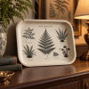 Woodland Fernarium Botanical Metal Tray - Image 3 of 0