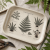 Woodland Fernarium Botanical Metal Tray - Image 4 of 0