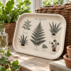 Woodland Fernarium Botanical Metal Tray - Image 5 of 0