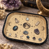 Lunar Alchemy Full Moon Crystal Grid Metal Tray - Image 2 of 0