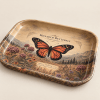 Monarch Passage Butterfly Metal Tray - Image 3 of 0