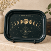 Midnight Orbit Moon Phases Metal Tray - Image 1 of 0