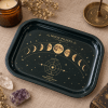 Midnight Orbit Moon Phases Metal Tray - Image 3 of 0