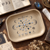 Moonlit Intention Crystal Grid Metal Tray - Image 2 of 0