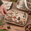 Enchanted Forest Mushroom Gathering Metal Tray - Image 2 of 0