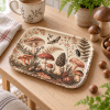 Enchanted Forest Mushroom Gathering Metal Tray - Image 4 of 0