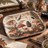 Enchanted Forest Mushroom Gathering Metal Tray - Image 5 of 0