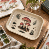 Moss and Toadstool Garden Metal Tray - Image 4 of 0