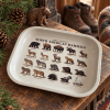 Wild Neighbors North American Mammal Metal Tray - Image 1 of 0