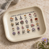 Wildflower Almanac North American Blooms Metal Tray - Image 3 of 0