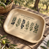 Mediterranean Grove Olive Study Metal Tray - Image 2 of 0