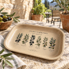 Mediterranean Grove Olive Study Metal Tray - Image 4 of 0
