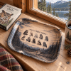 Night Watch North American Owls Metal Tray - Image 5 of 0