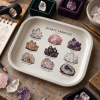 Crystal Cabinet Quartz Varieties Metal Tray - Image 2 of 0