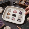 Crystal Cabinet Quartz Varieties Metal Tray - Image 3 of 0