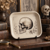 Antique Anatomist Skull Study Metal Tray - Image 1 of 0