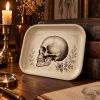 Antique Anatomist Skull Study Metal Tray - Image 2 of 0
