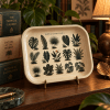 Tropical Herbarium Leaf Study Metal Tray - Image 4 of 0