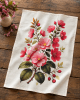 Cherry Blossoms Flour Sack Tea Towel - Image 4 of 0