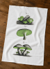 Bioluminescent Mushrooms Flour Sack Tea Towel - Image 1 of 0