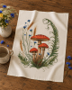 Tea Towel Mushroom Botanical - Image 1 of 0