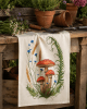 Tea Towel Mushroom Botanical - Image 2 of 0