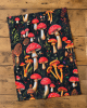 Tea Towel Dark Forest Mushroom - Image 1 of 0