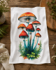 Tea Towel Watercolor Mushroom - Image 3 of 0