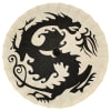 Parasol Dragon Black on Natural Paper - Image 1 of 0
