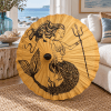 The Trident Mermaid Parasol Oil Paper Parasol - Image 2 of 0