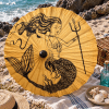 The Trident Mermaid Parasol Oil Paper Parasol - Image 4 of 0