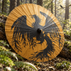 Flaming Phenix Parasol Oil Paper Parasol - Image 1 of 0