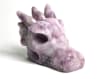 DH13-DRAGON HEAD IN LEPIDOLITE - Image 2 of 0