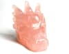 DH03-DRAGON HEAD IN ROSE QUARTZ - Image 2 of 0