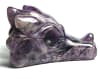 DH04-DRAGON HEAD IN AMETHYST - Image 1 of 0
