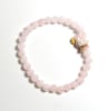 SB6-012-6mm STONE ROUND BEAD BRACELET IN BIRD DESIGN -7 1/2" - Image 2 of 0