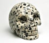 SK-03 50mm STONE SKULL IN DALMATIAN - Image 2 of 0