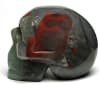 SK-06 50mm STONE SKULL IN BLOODSTONE - Image 3 of 0