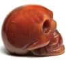 SK-30 50mm STONE SKULL IN RED AGATE - Image 1 of 0