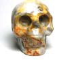 SK-33 50mm STONE SKULL IN CRAZY AGATE - Image 2 of 0