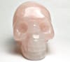 SK-01 50mm STONE SKULL IN ROSE QUART - Image 2 of 0