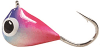 Fiskas Handpainted Jigs - HP29 Glow Pink Blue - 2.5MM - Image 1 of 0